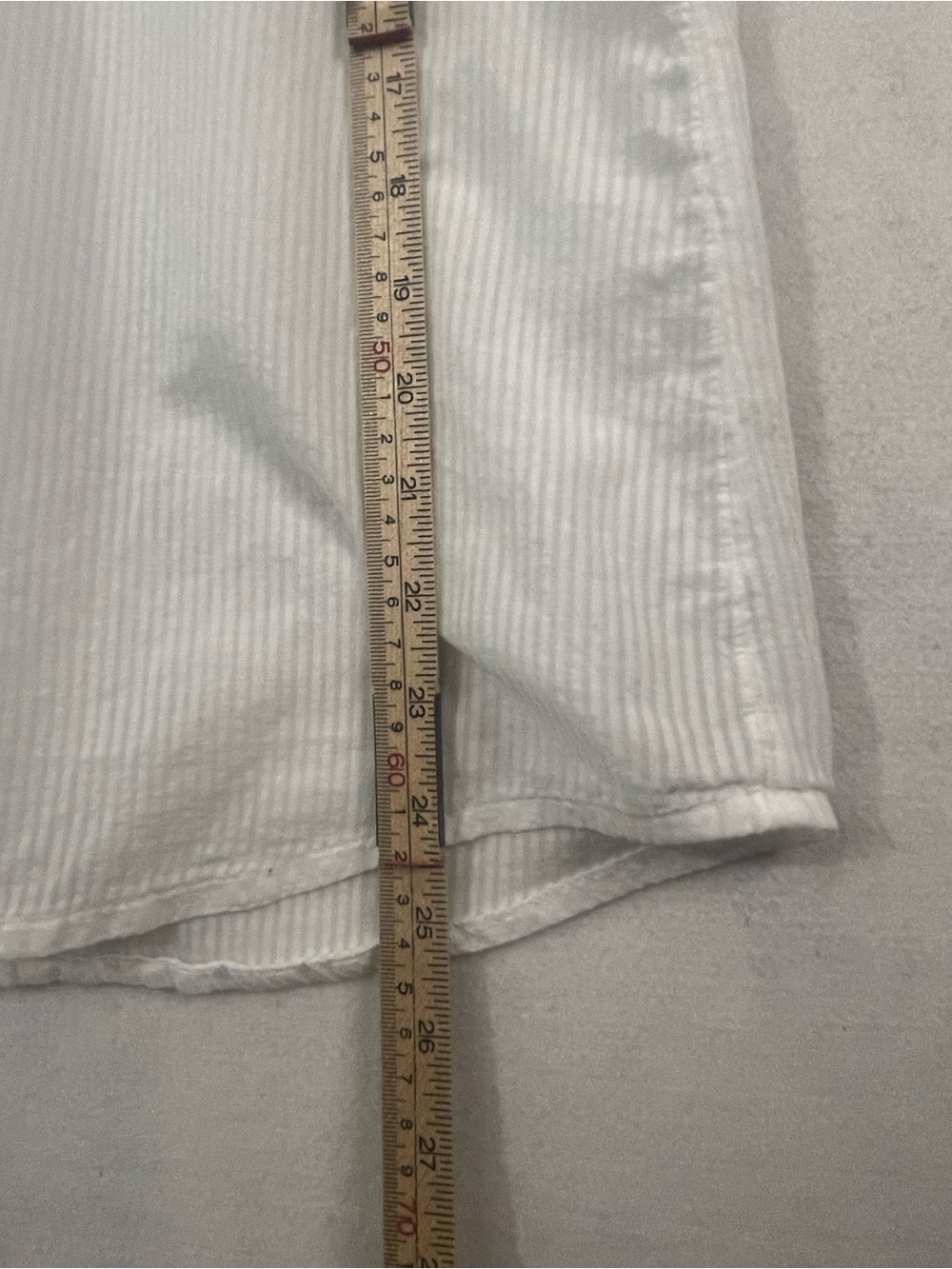 Loft Lightweight Sheer Cotton Casual Button-Down Top 3/4 Sleeves size M - Picture 6 of 6